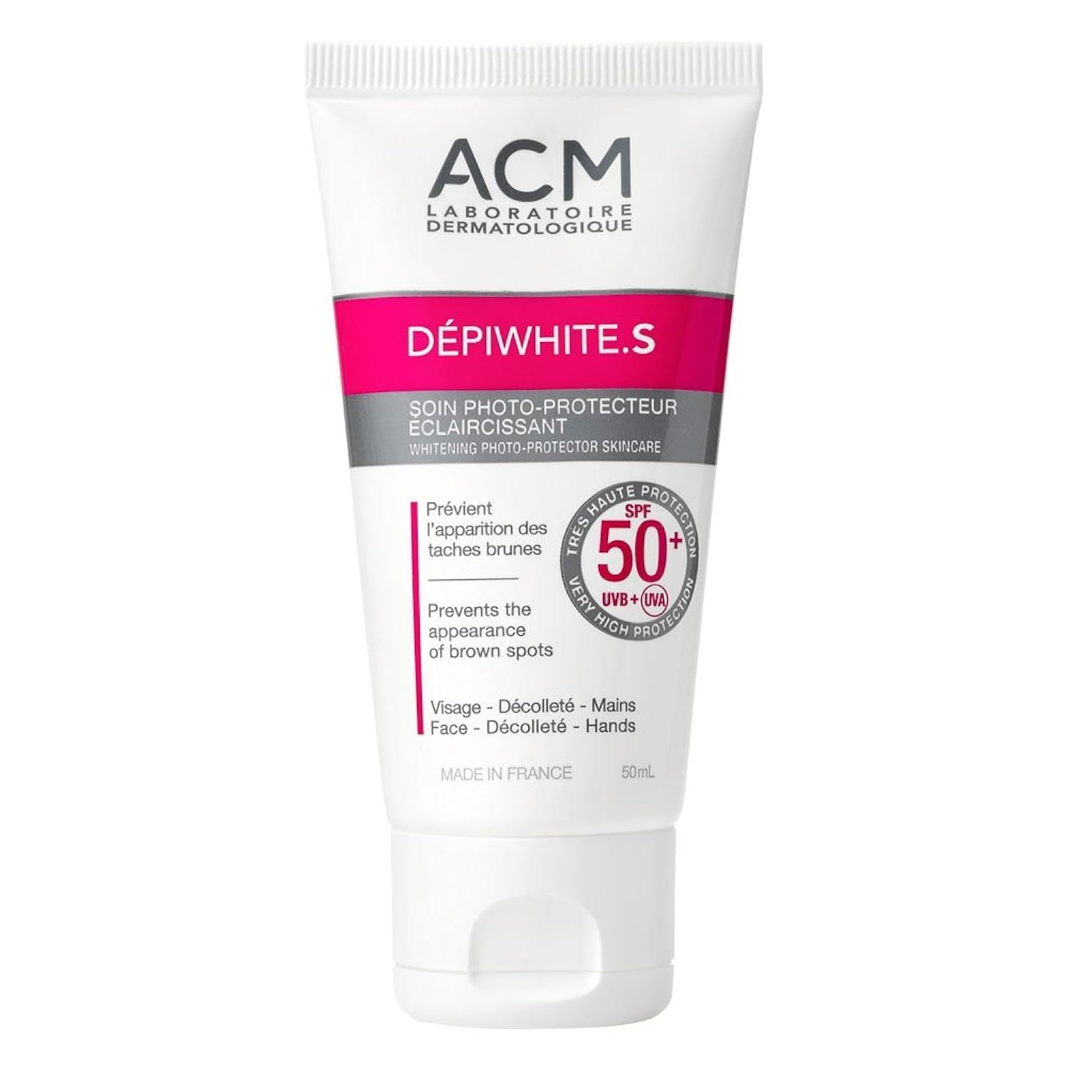 ACM ACM Labo DEPIWHITE S SPF50+ Whitening Photoprotector Lightening Skincare 50ml
