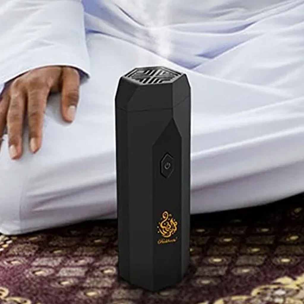 LMEKAQUZ Portable Electric Bakhoor, Rechargeable Burner, USB Aroma Diffuser Electric Arabic Incense