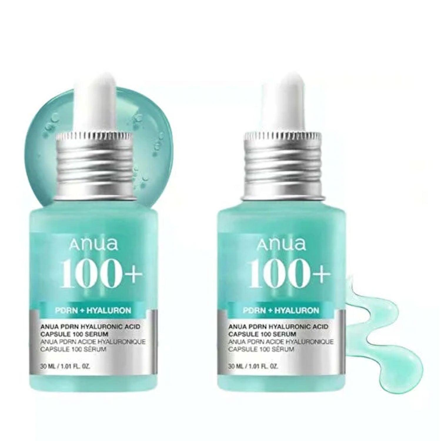 ANUA PDRN Hyaluronic Acid Capsule 100 Serum Set 2pc