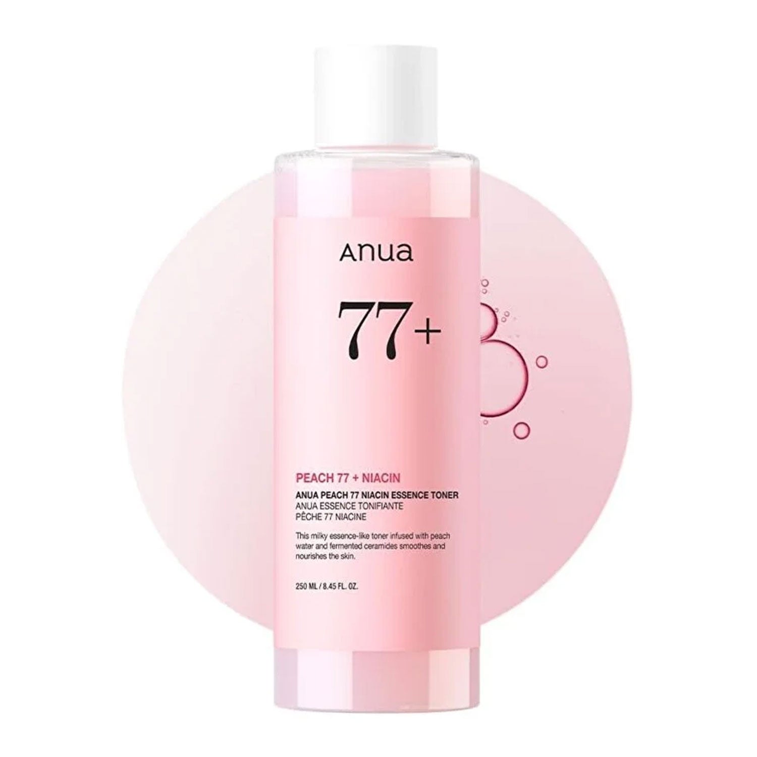 ANUA Peach 77 Niacin Essence Toner, Facial Toner for Glass Skin, Niacinamide