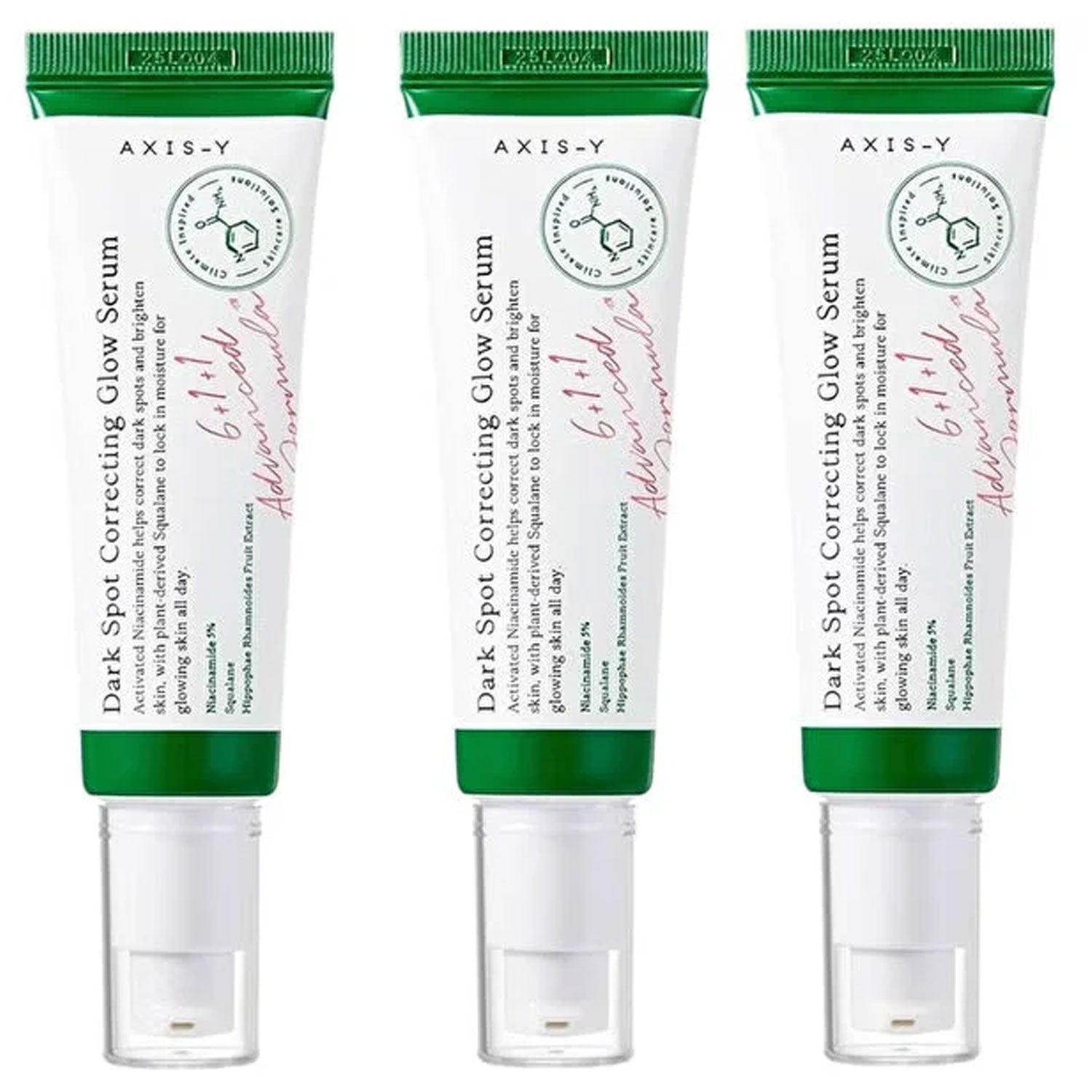 AXIS-Y Dark Spot Correcting Glow Serum 50 ml pack of 3