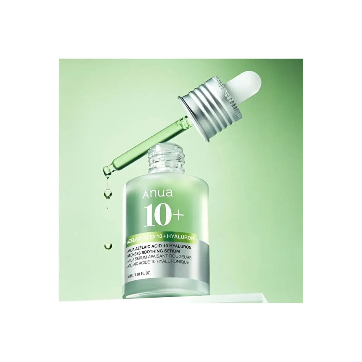 Anua Heartleaf Azelaic Acid 10% + Hyaluron Serum for Calm and Radiant Skin, 30ml