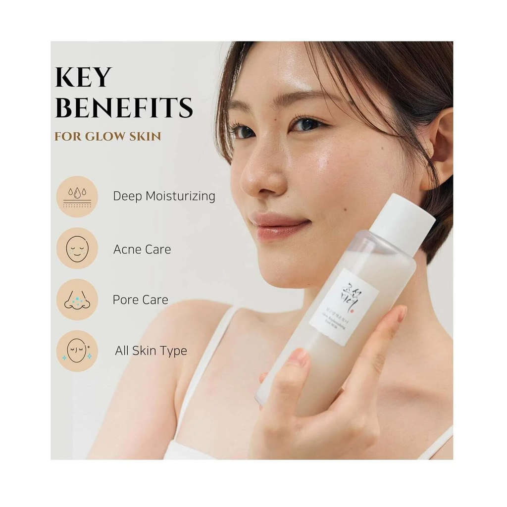 Beauty of Joseon Glow Replenishing Rice Facial Sebum Toner for Oily Combination Acne  150ml