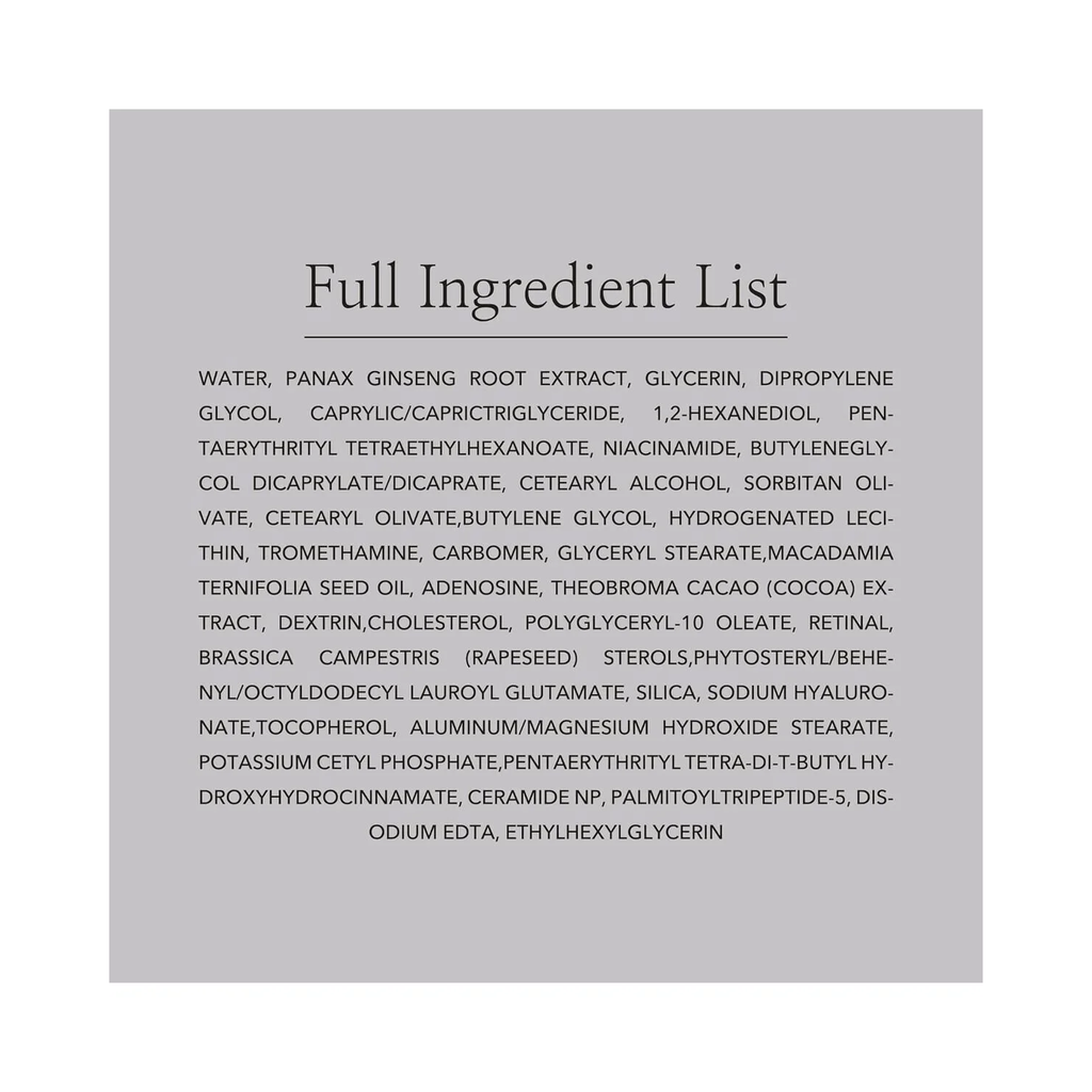 Beauty of Joseon Revive Eye Serum with Ginseng Retinal Retinal Eye Serum Cream 30ml