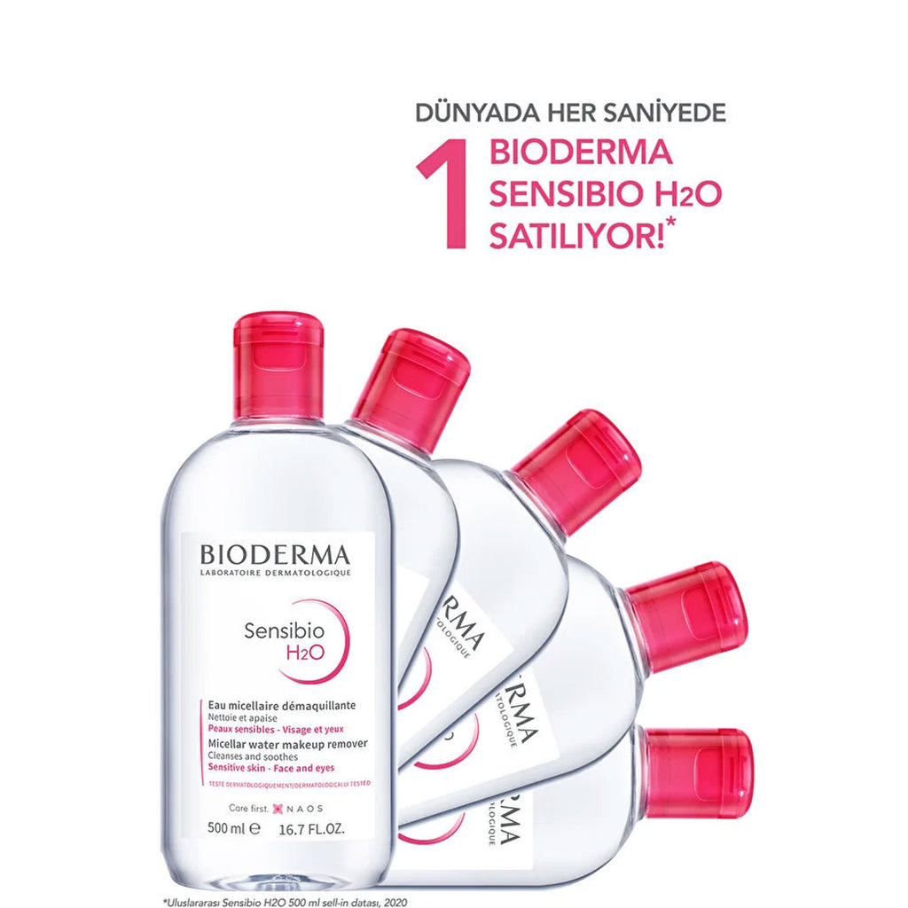 Bioderma Sensibio H2O Micellar Make-Up Cleansing Water for Sensitive and Normal Skin 100 ml