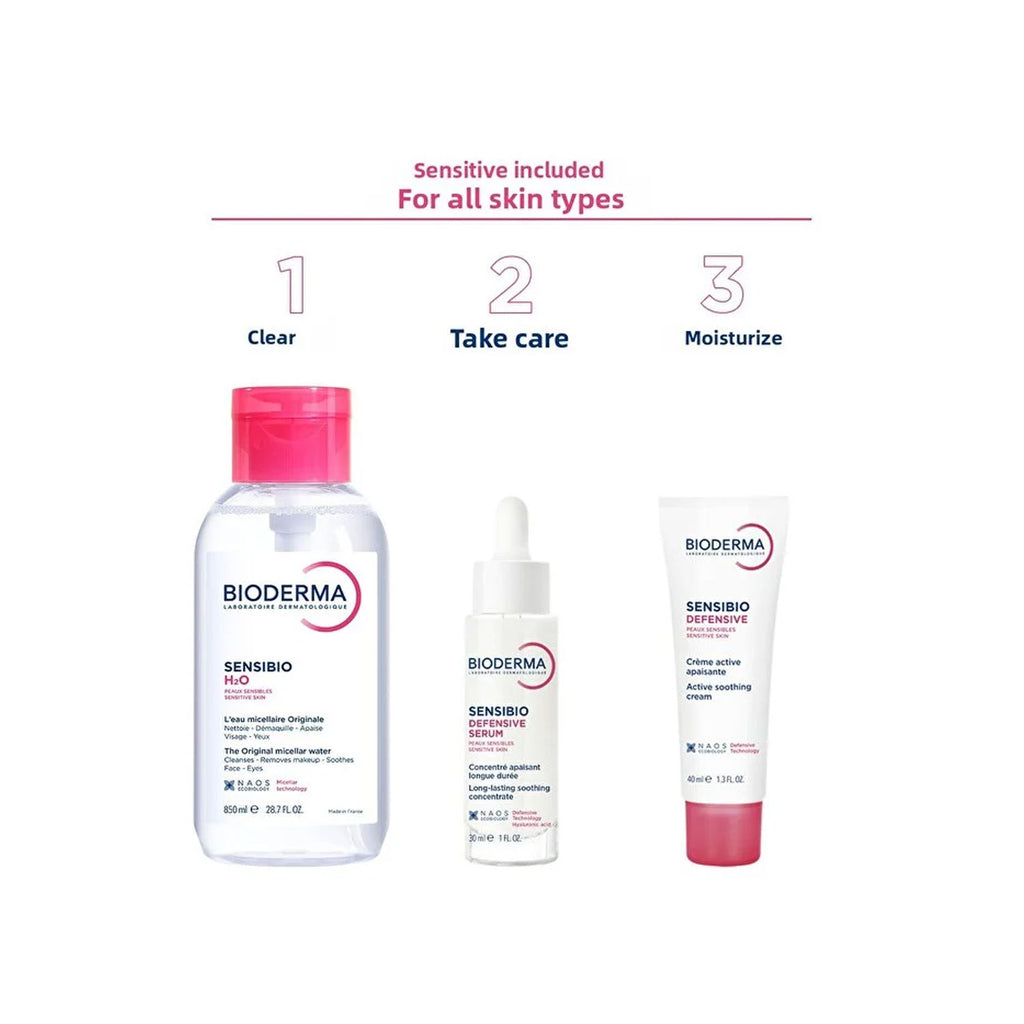 Bioderma Sensibio H2O Micellar Make-up Cleansing Water Sensitive and Normal Skin 500 ml