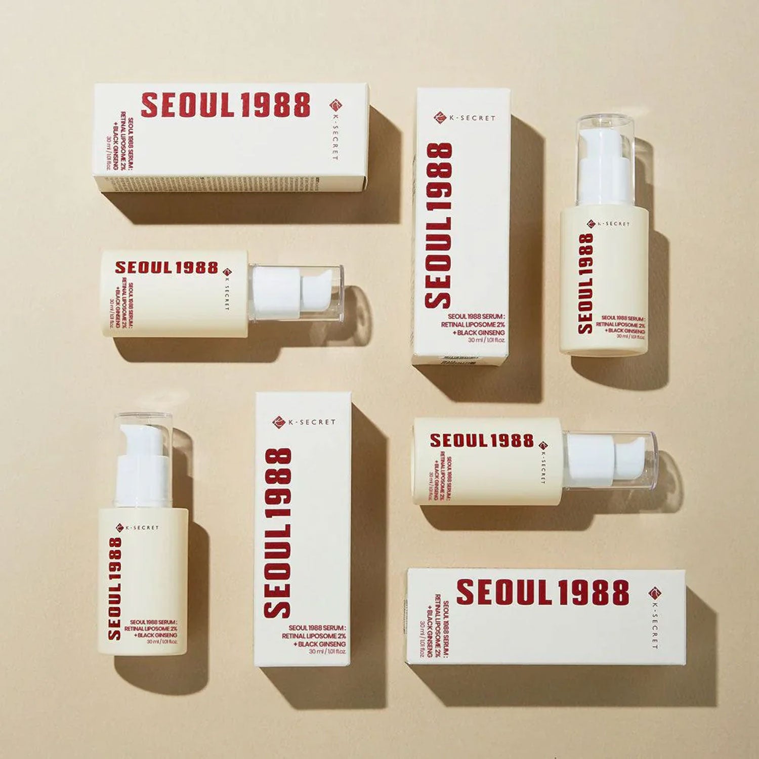 K-Secret Seoul 1988 Serum Retinal Liposome 2% + Black Ginseng