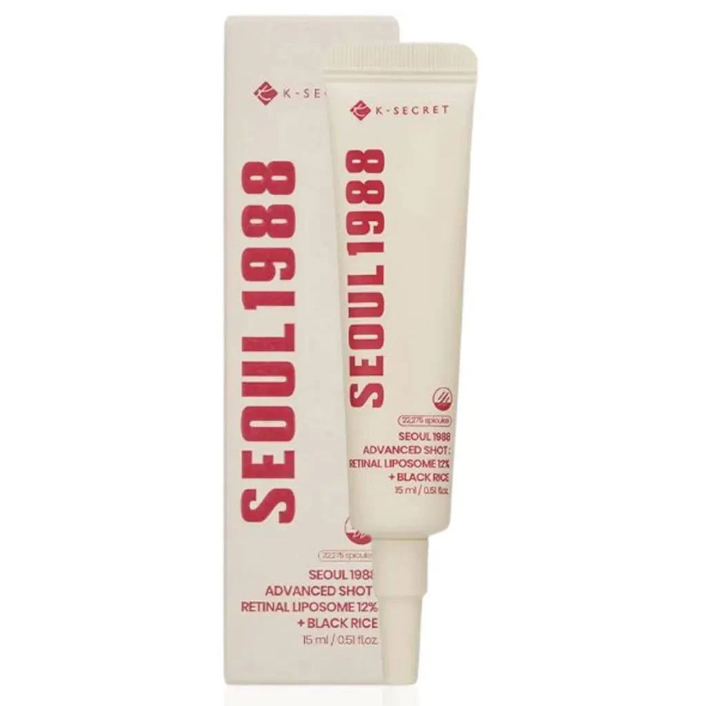 K-SECRET SEOUL 1988 Advanced Shot: Retinal Liposome 12% + Black Rice