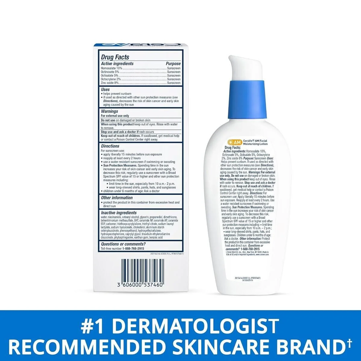 CeraVe Facial Moisturizing Lotion Spf 30 ( Am ) 3 Floz 89ml