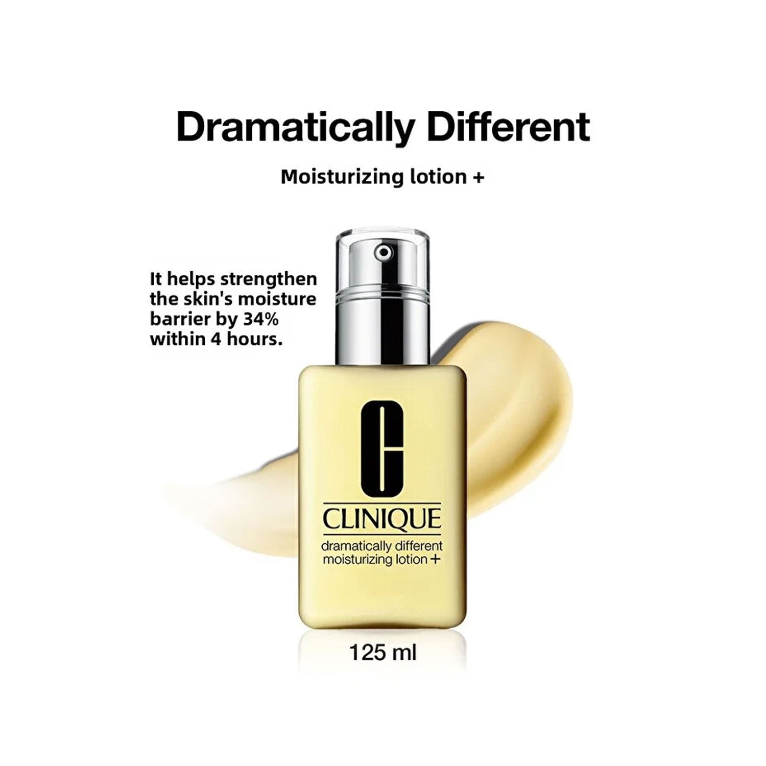 Clinique Dramatically Different Moisturizing Lotion - Moisturizing Lotion for Very Dry/Dry Skin Type 125 ml