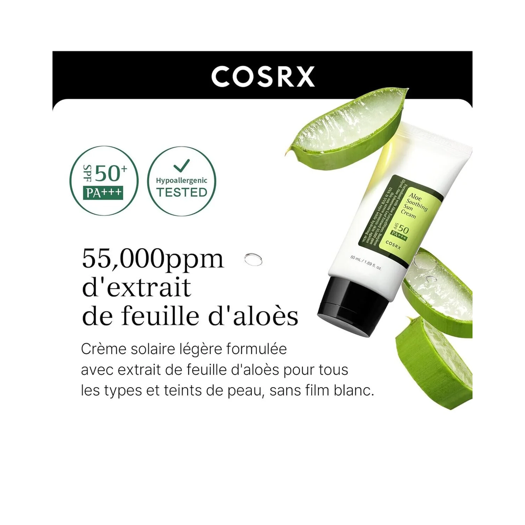 Cosrx Aloe Soothing Sun Cream SPF50 PA+++ 50 ML