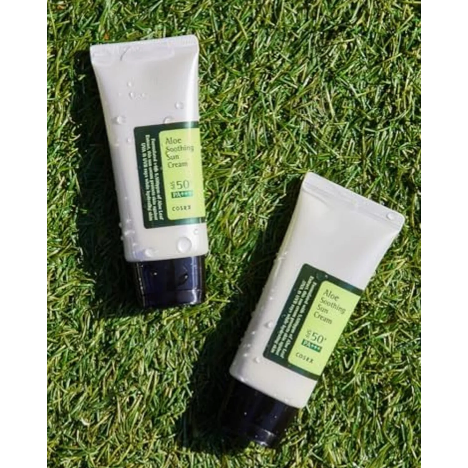 Cosrx Aloe Soothing Sun Cream SPF50 PA+++ 50 ML (Pack of 2)