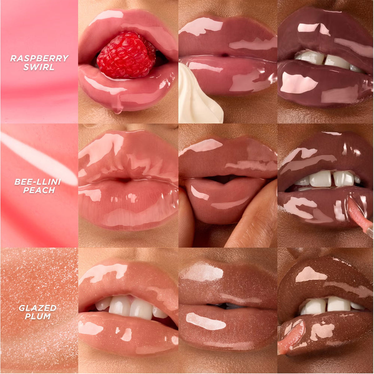GisouHoney Infused Lip Oil - Strawberry Sorbet 8ml