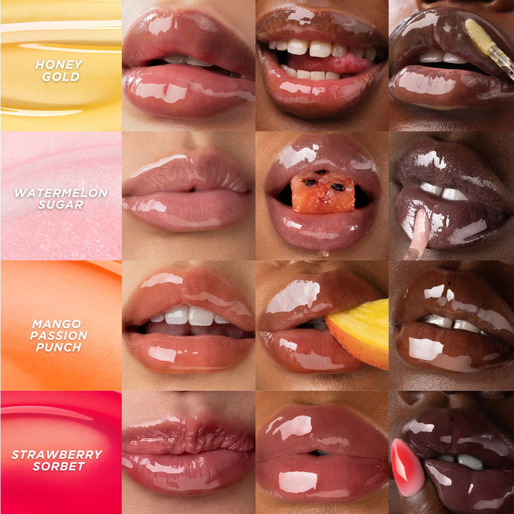 GisouHoney Infused Lip Oil - Strawberry Sorbet 8ml