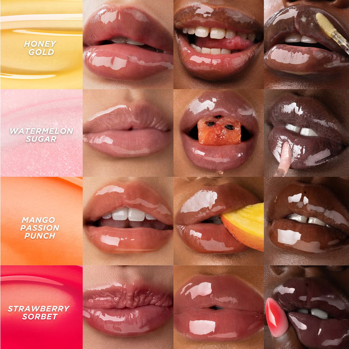 GisouHoney Infused Lip Oil - Strawberry Sorbet 8ml