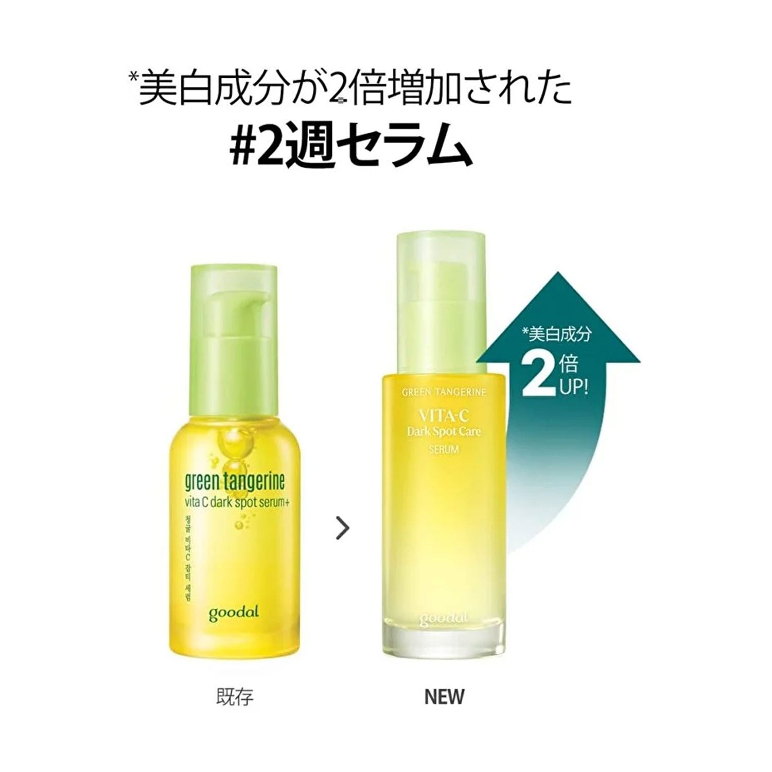 Goodal Goodal Green Tangerine Vitamin-C Dark Spot Serum for Sensitive Skin | Niacinamide-40ml/1.35fl.oz