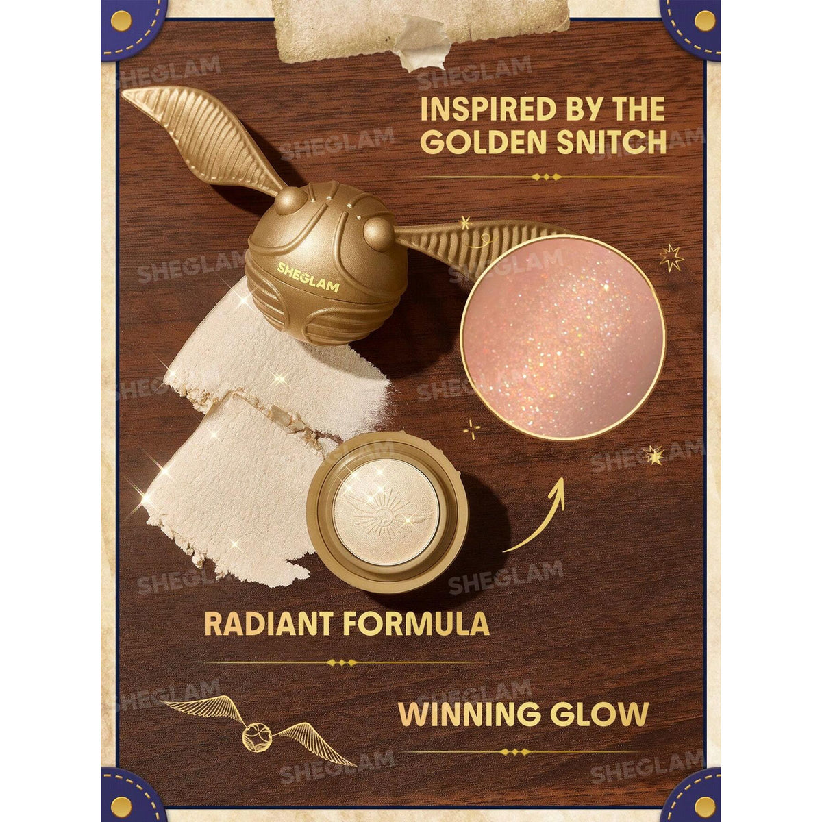 SHEGLAM Golden Snitch Highlighter