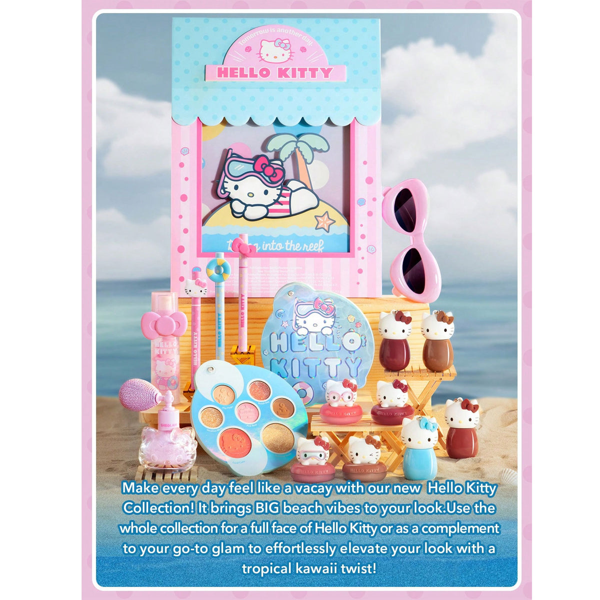 Hello Kitty｜SHEGLAM Bow-Utiful Highlighting Body Mist-Kitty Glow