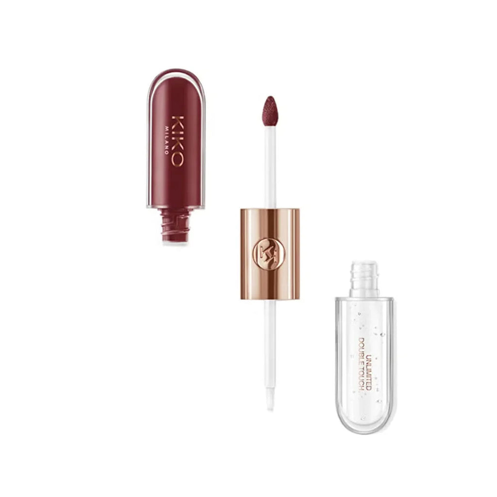 KIKO Natural Rose 6ml Liquit Lipstick Unlimited Double Touch ( 103 )
