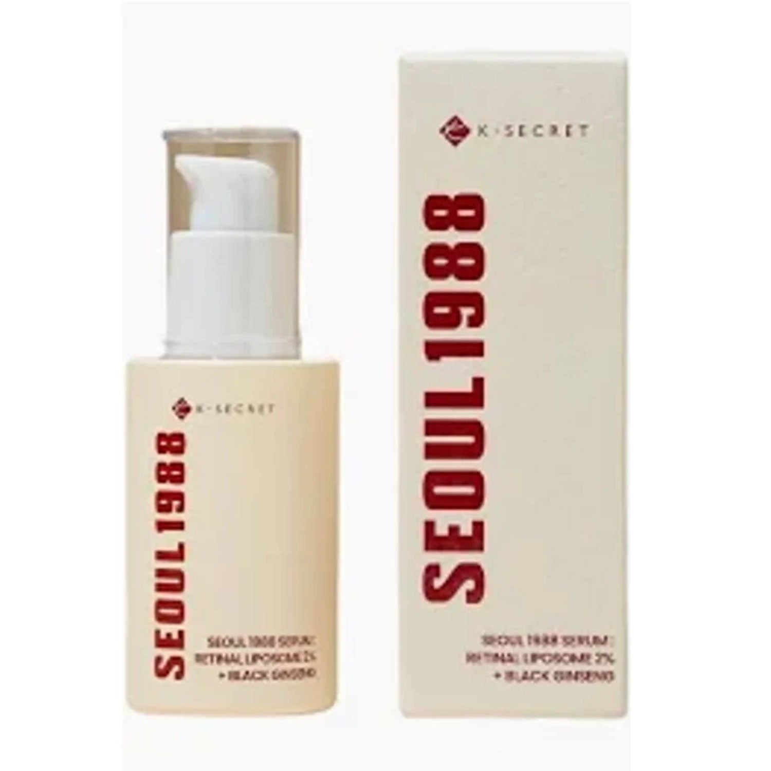 KSECRET K-Secret Seoul 1988 Serum Liposome 2% + Black Ginseng 30Ml
