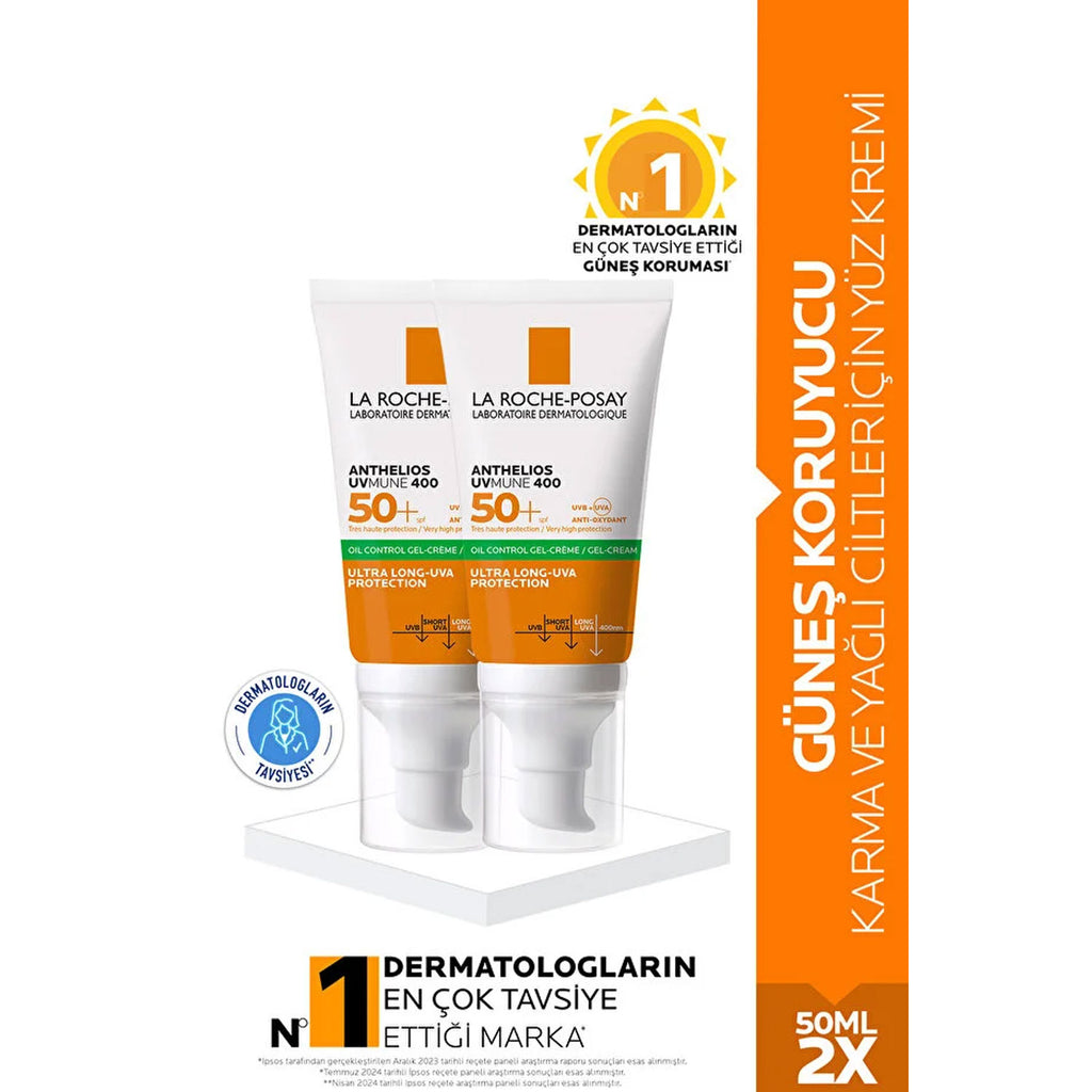 La Roche Posay Anthelios Sun Gel-Cream for Oily Skin SPF 50+ - 50 ml
