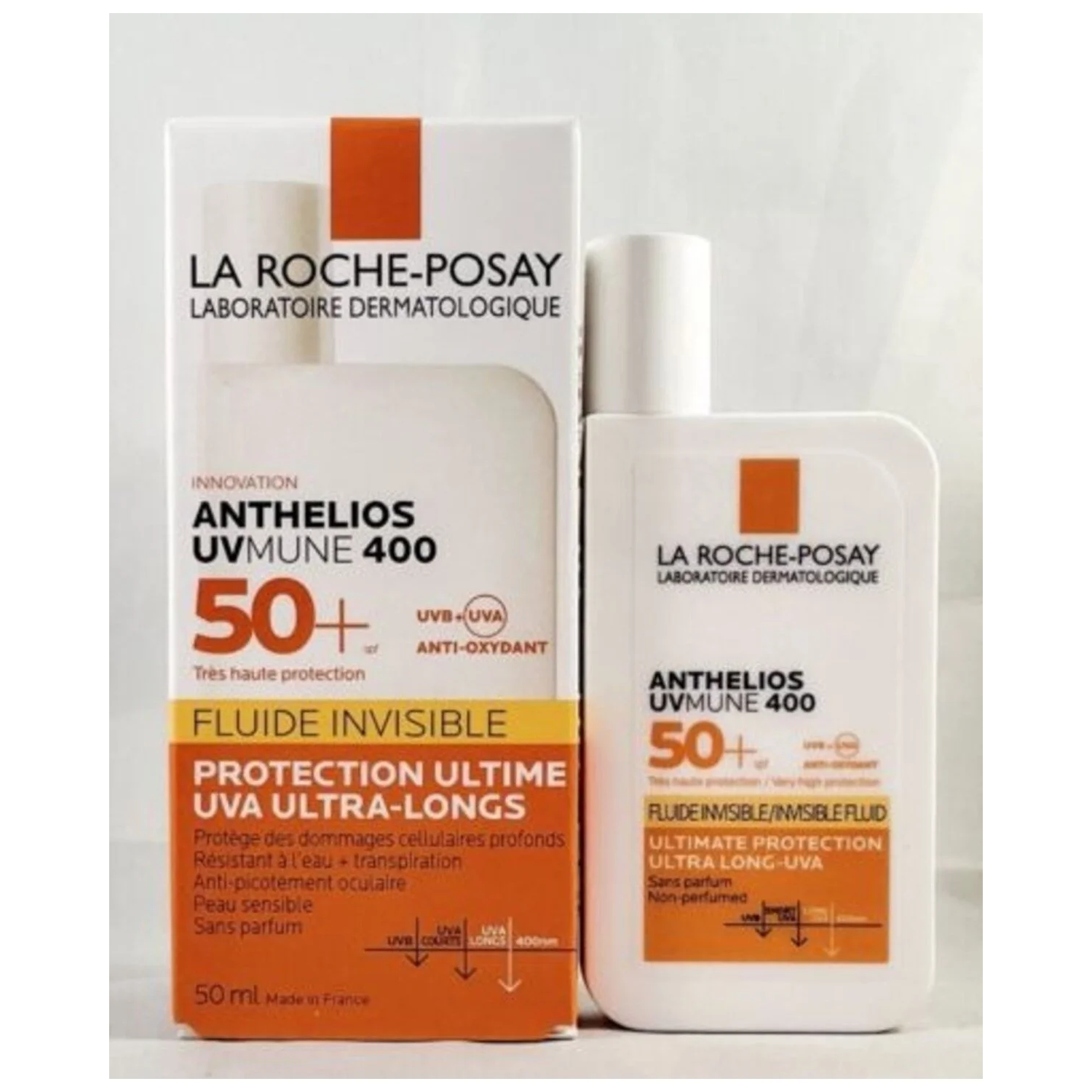 La Roche Posay Anthelios Uvmune 400 Oil Control Invisible Fluid Sunscreen Spf 50 50ml