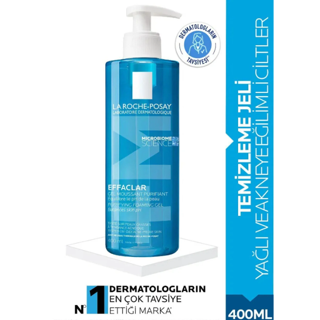 La Roche Posay Effaclar Cleansing Gel for Oily and Acne-Prone Skin 400ml