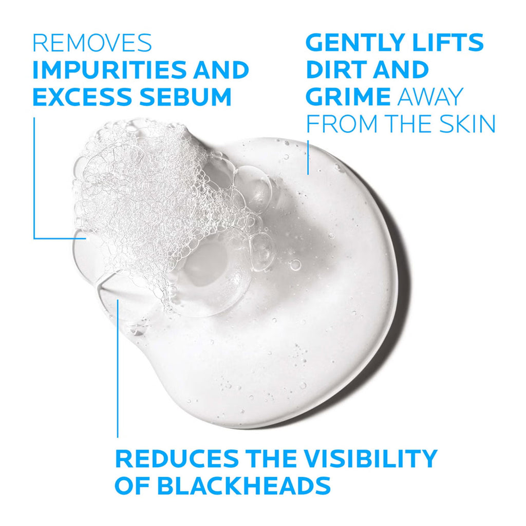 La Roche-Posay Effaclar Purifying Foaming Gel Cleanser for Oily, Blemish-Prone Skin 200ml