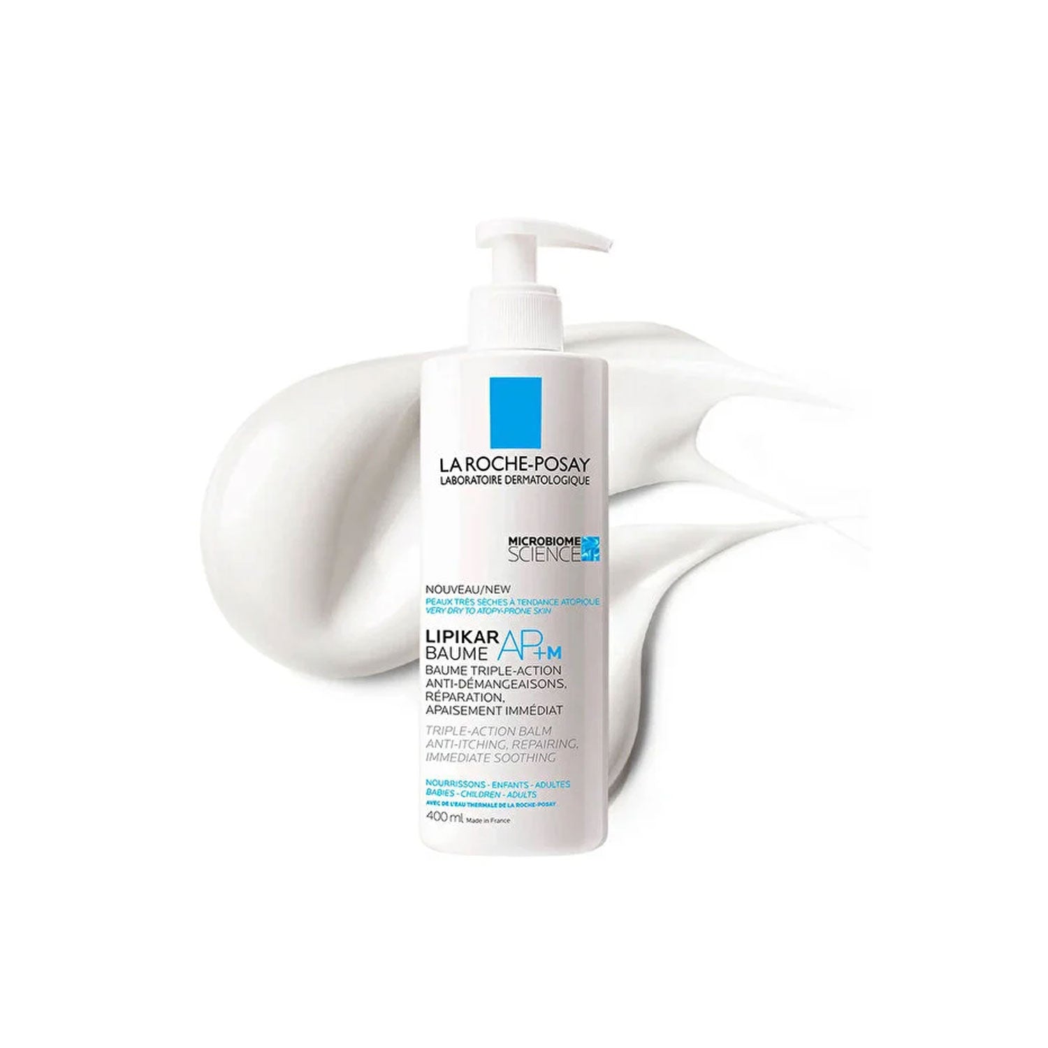 La Roche Posay Lipikar Baume AP+M Moisturizing for Dry and Eczema-Prone Skin 400mL