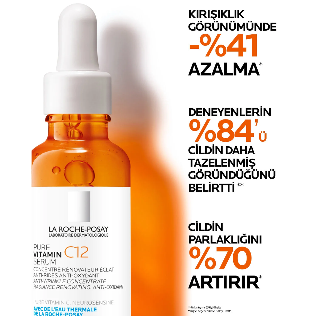 La Roche Posay Pure Vitamin C10- Radiance Serum with Vitamin C - 30ml