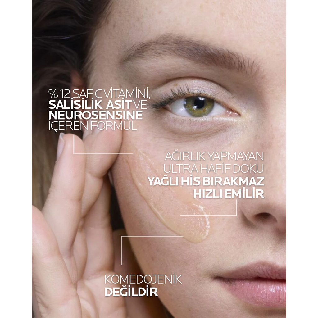 La Roche Posay Pure Vitamin C10- Radiance Serum with Vitamin C - 30ml