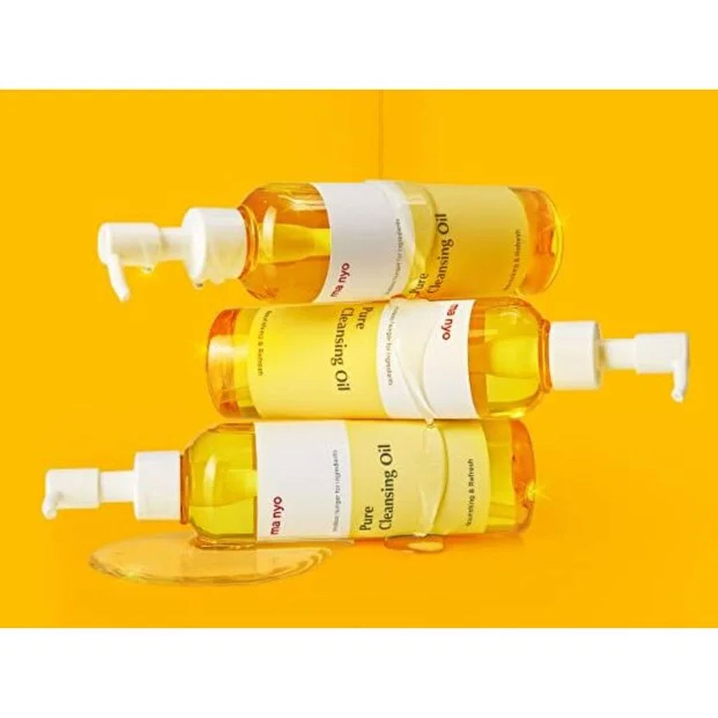 ma:nyo MANYO FACTORY Pure Cleansing Oil 6.7oz, Korean Facial Cleanser & Makeup Remover with Argan Oil