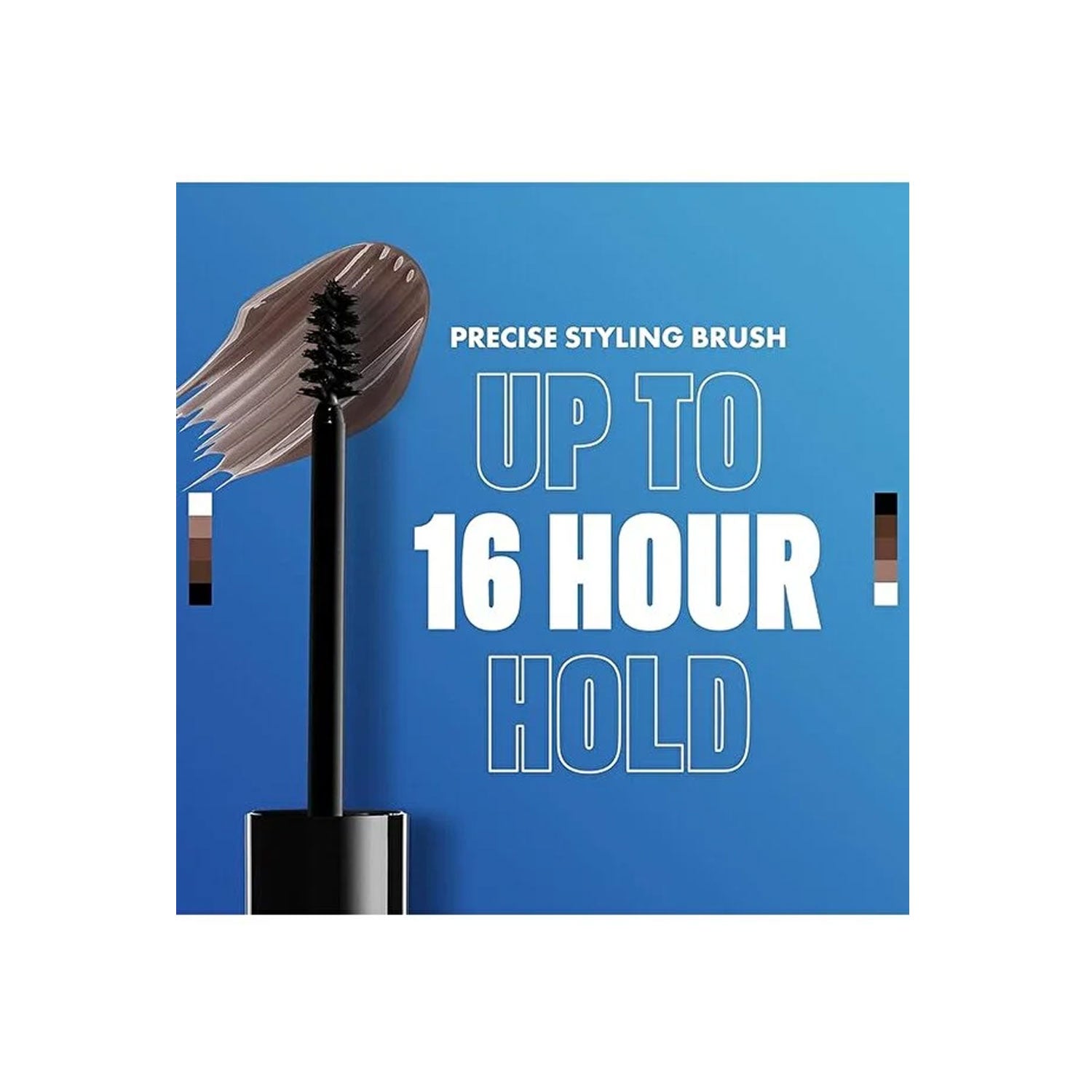 NYX The Brow Glue Extreme Hold Eyebrow Setting Gel, 16 Hour, Vegan, Natural Finish, Brush Applicator