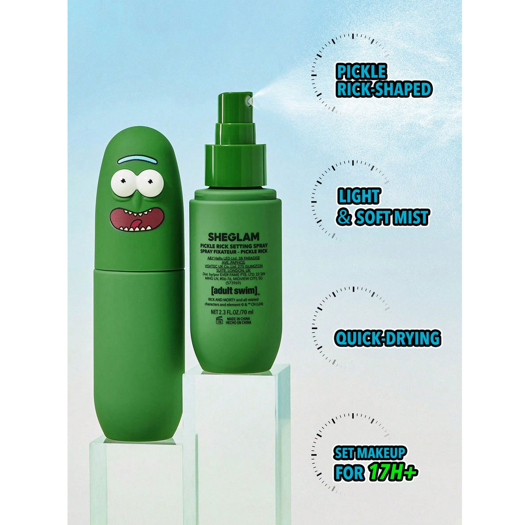 Rick and Morty X SHEGLAM Pickle Rick Setting Spray