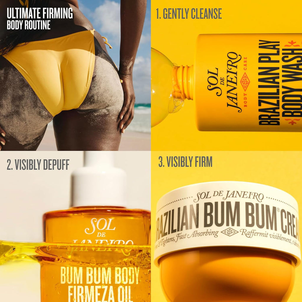 SOL DE JANEIRO - Brazilian Bum Bum Cream 240 ml (Pack of 1)