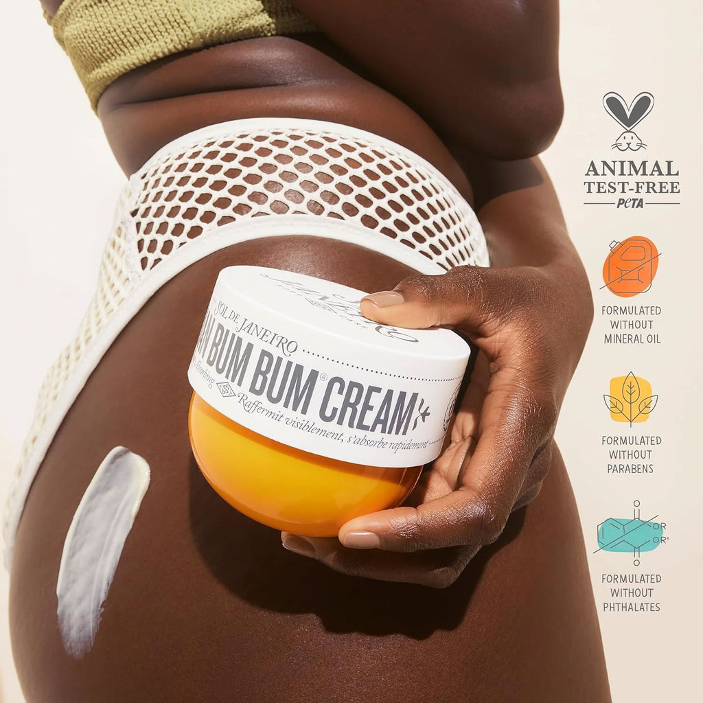 SOL DE JANEIRO - Brazilian Bum Bum Cream Ivory Pack of 1, 240 ml