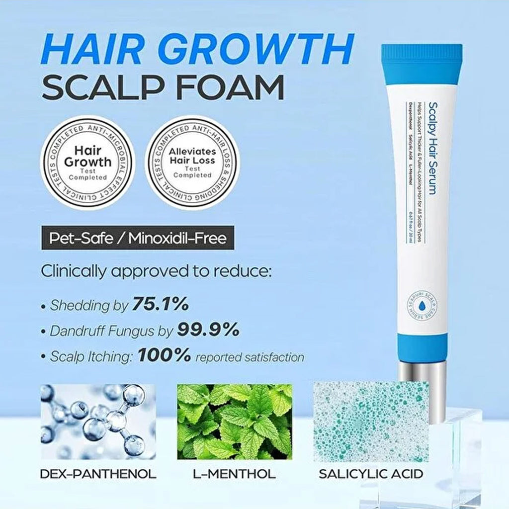 Seapuri Scalpy Hair Growth Serum for Hair Loss & Thinning | Mothers Day Gifts for Mom | Scalp Massag