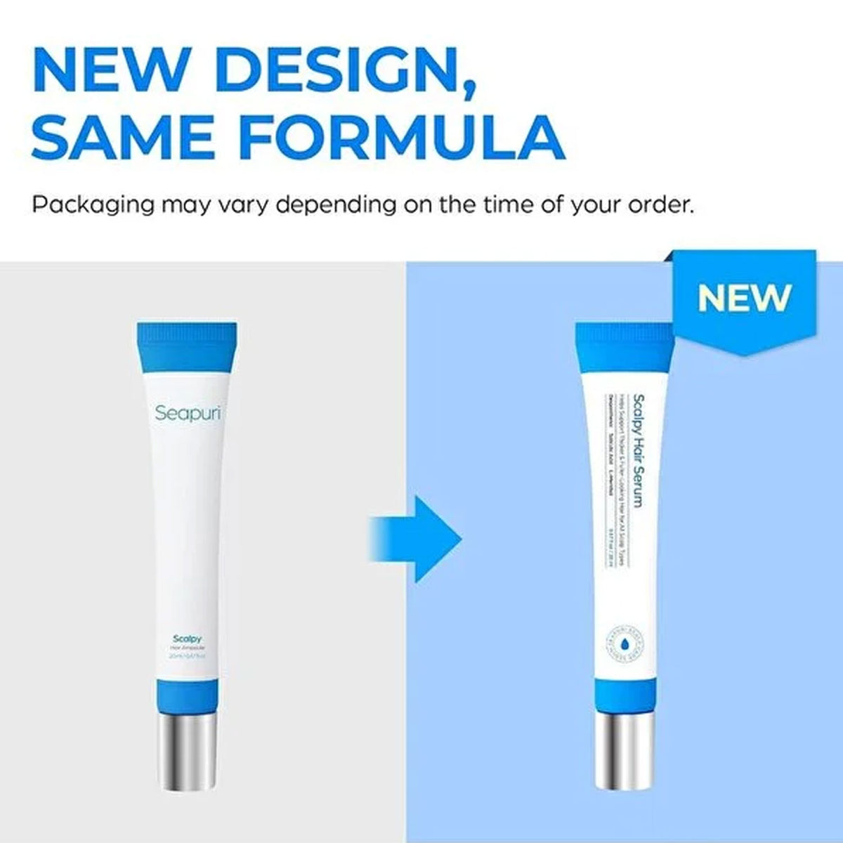Seapuri Scalpy Hair Growth Serum for Hair Loss & Thinning | Mothers Day Gifts for Mom | Scalp Massag