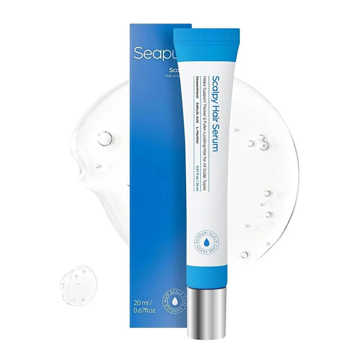 Seapuri Scalpy Hair Growth Serum for Hair Loss & Thinning | Mothers Day Gifts for Mom | Scalp Massag