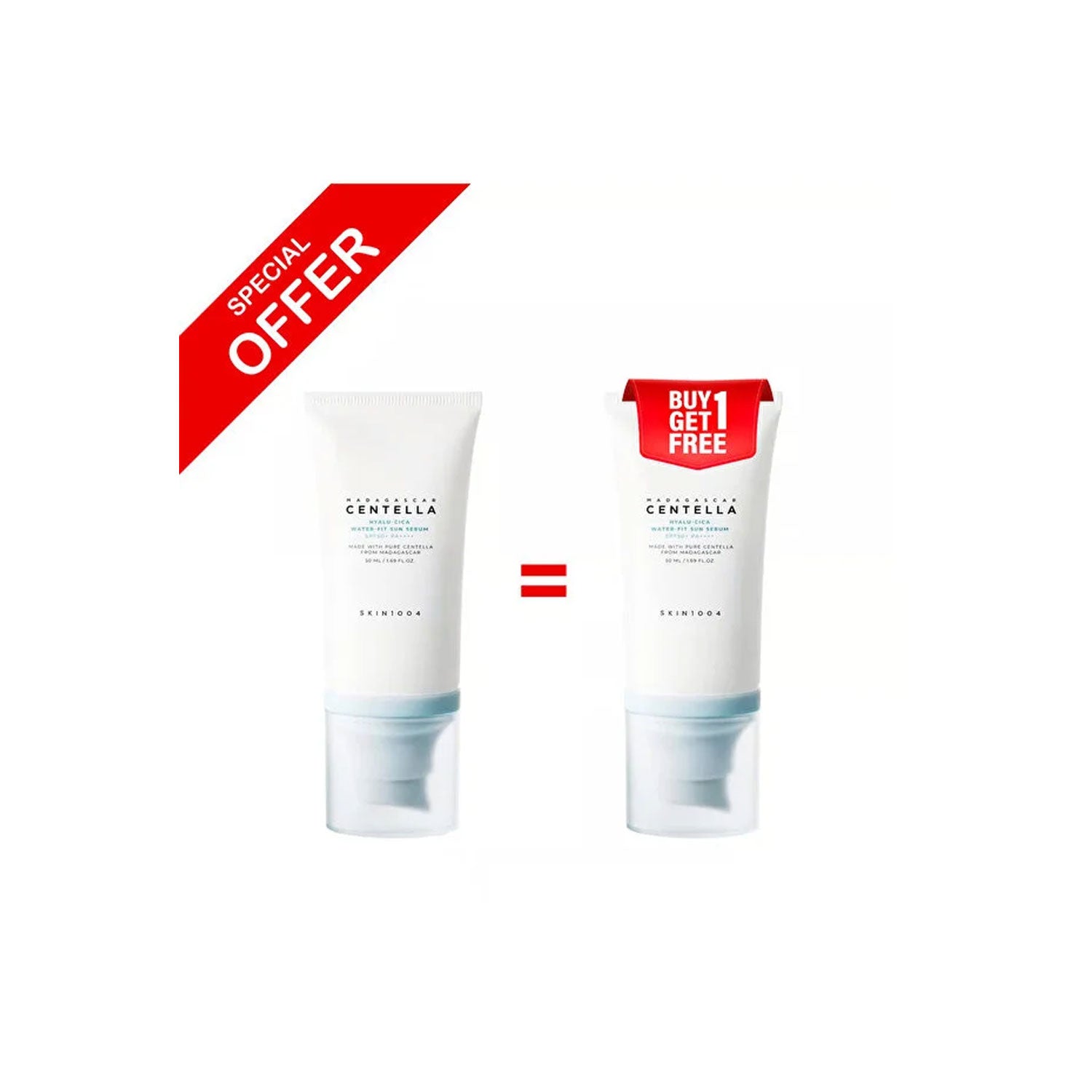 Skin1004 Buy 1 Get 1 Free SKIN1004 Centella Hyalu-Cica Water-Fit Sun Serum 50ml
