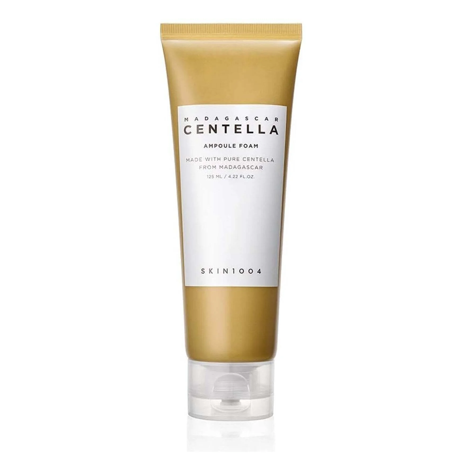Skin1004 Centella Ampoule Foam Cleanser 125ml - Gentle Low pH Daily Facial Cleanser for Sensitive Skin