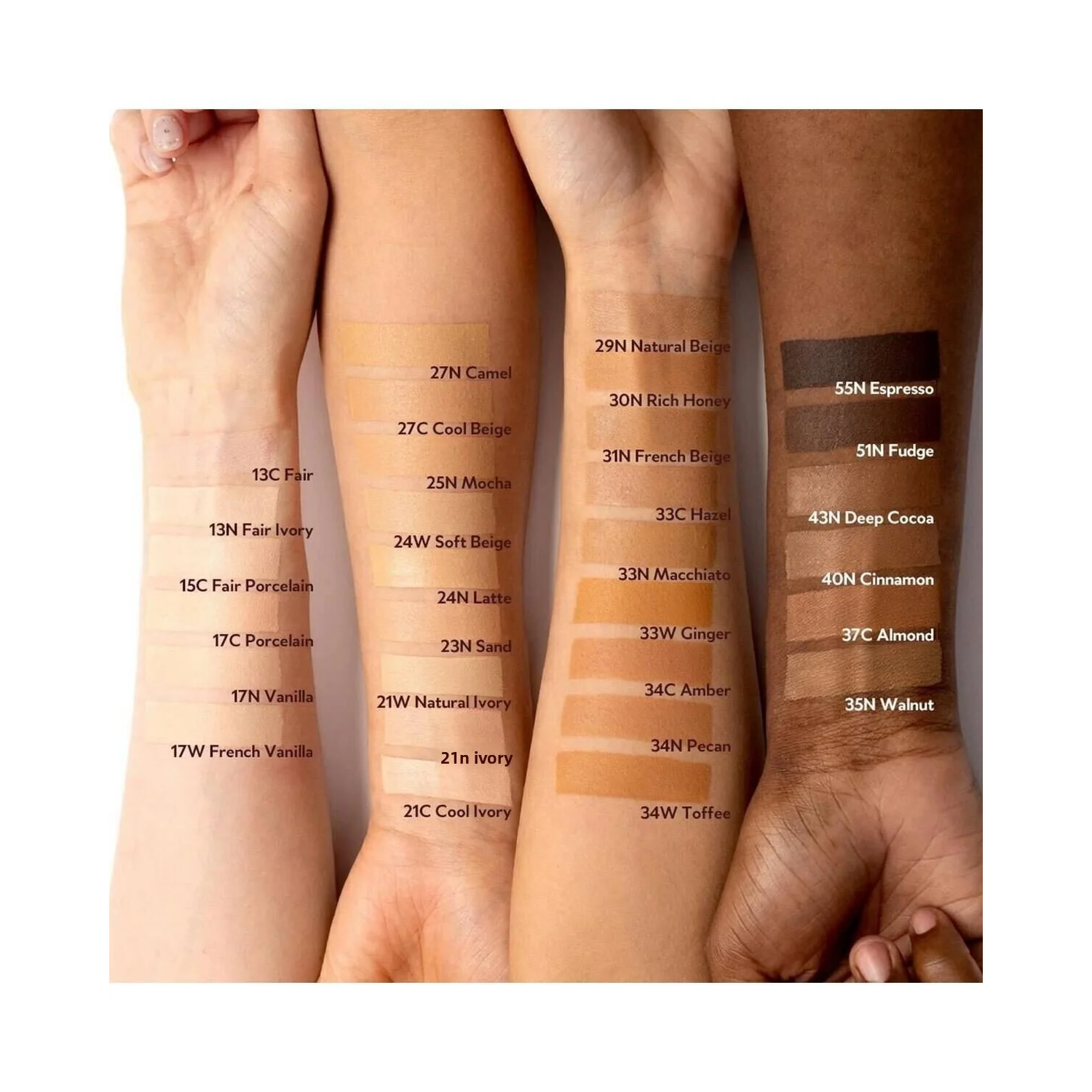 TIRTIR Mask Fit Compact Foundation 21N Ivory