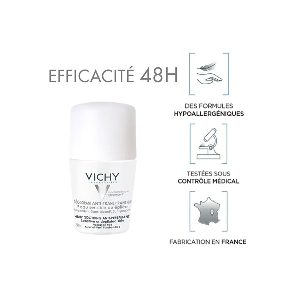 Vichy Deo Sensitive Roll On 50 ml