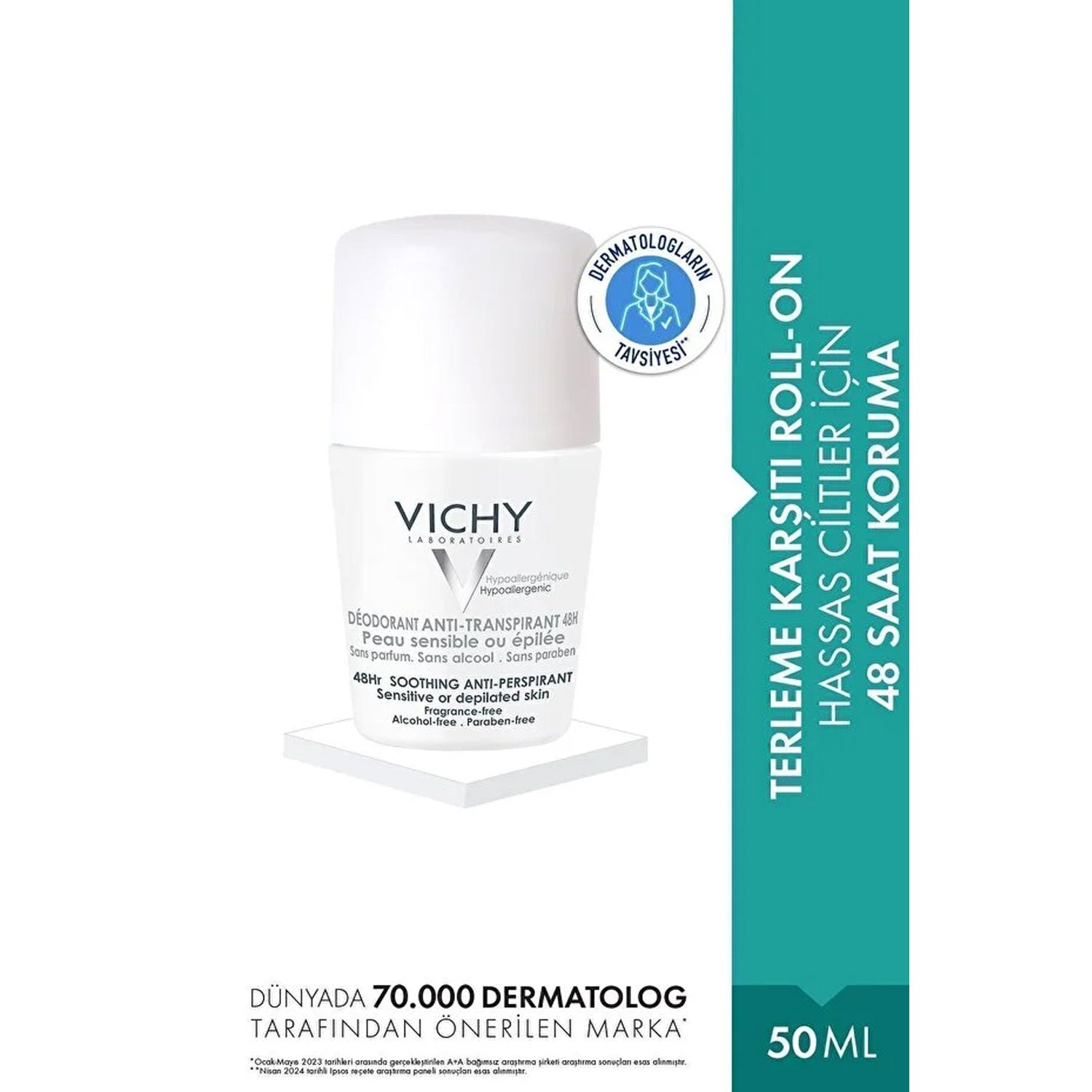 Vichy Deo Sensitive Roll On 50 ml