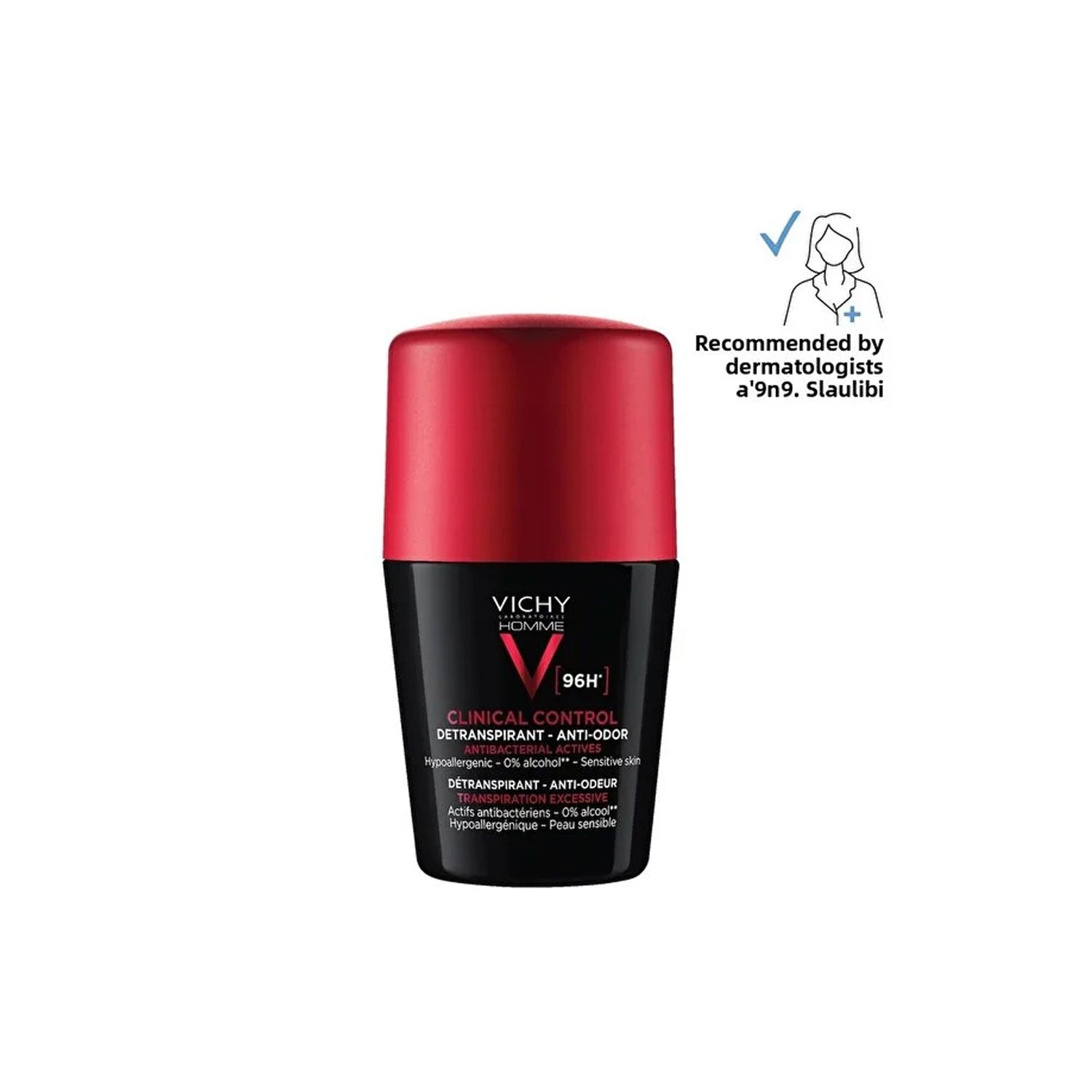 Vichy Vichy Homme Clinical Control Deperspirant 96h 50 ml